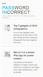 Mobile Screenshot of posterous.passwordincorrect.com